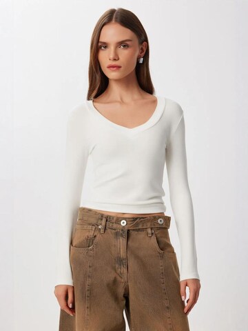 Maglietta di Happiness İstanbul in bianco: frontale