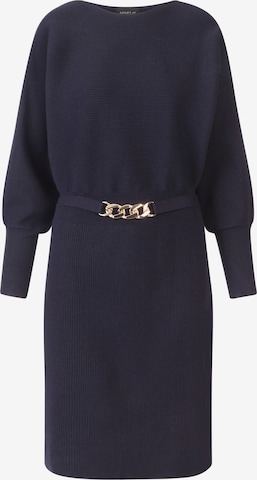 APART Strickkleid in Blau: Vorderseite