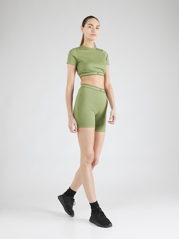 Juicy Couture SportSkinny Sportske hlače - zelena boja