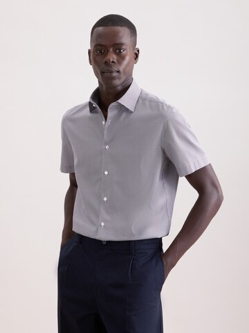 SEIDENSTICKER Regular fit Zakelijk overhemd in Beige: voorkant