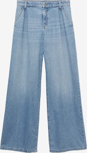 MANGO Traperice s naborima 'ONA' u plavi traper, Pregled proizvoda