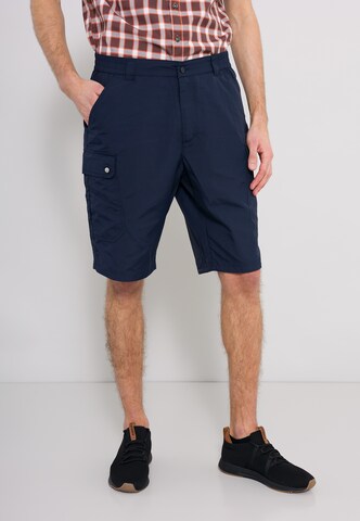 ICEPEAK Regular Outdoor Pants 'Anzio' in Blue: front