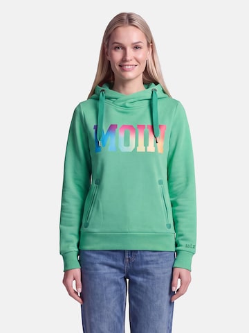 salzhaut Sweatshirt in Green: front