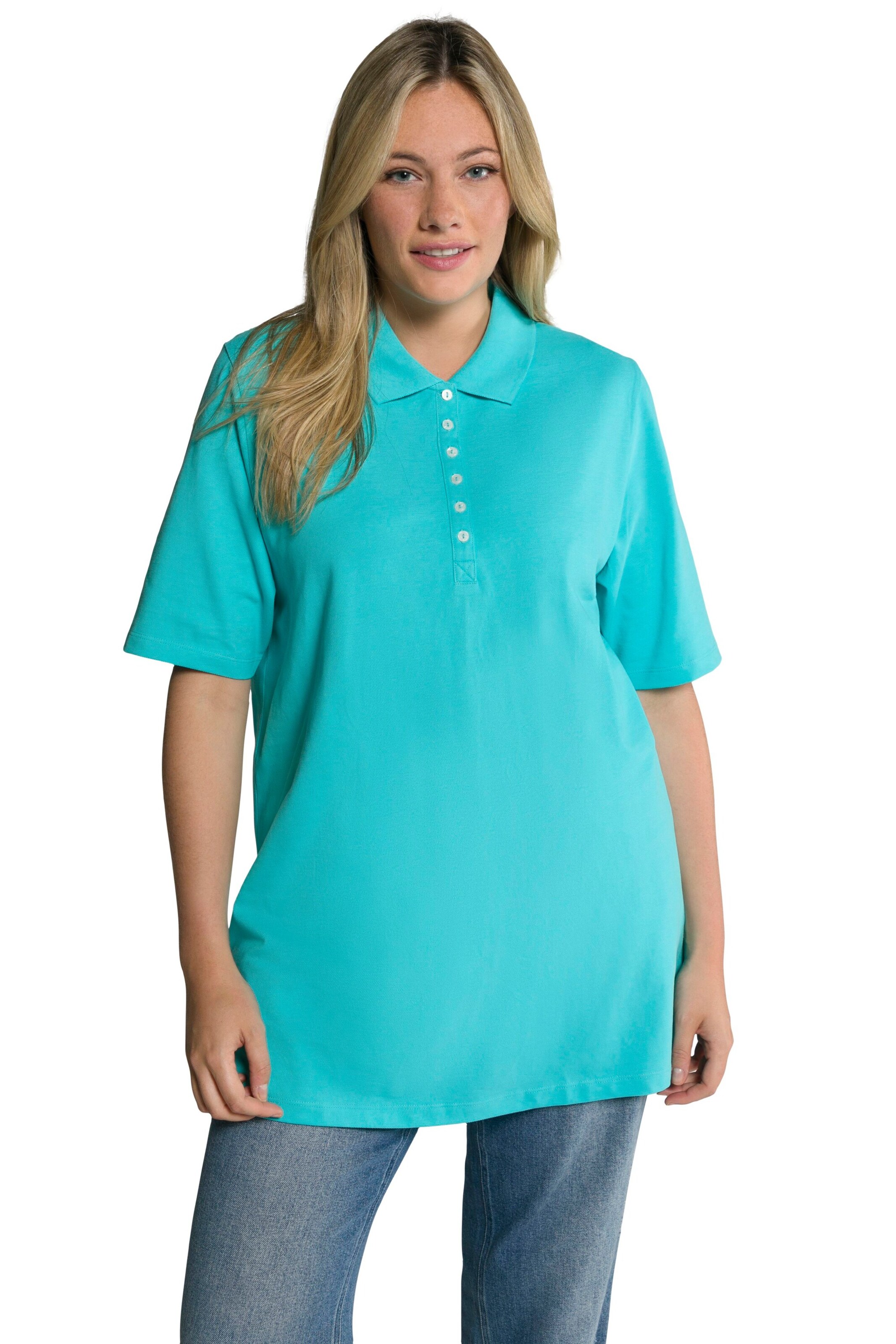 Frauen Shirts & Tops Ulla Popken Shirt in Blau - NH90436