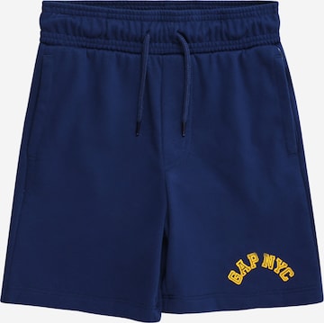 regular Pantaloni di GAP in blu: frontale