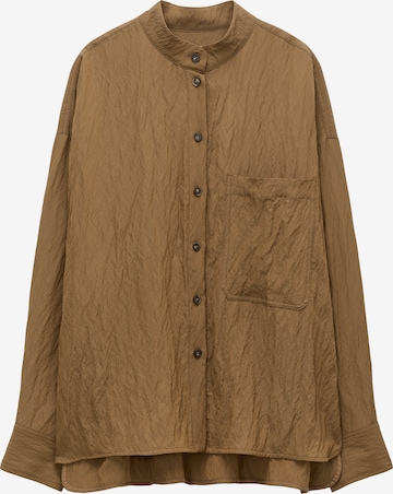 Adolfo Dominguez Pusero värissä vihreä: etupuoli