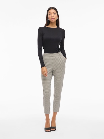 VILA - Slimfit Pantalón en beige