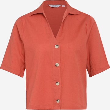 Chemisier Dorothy Perkins Petite en orange : devant