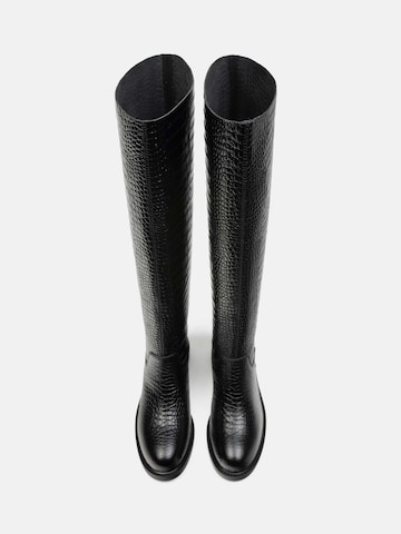 L37 HANDMADE SHOES Boots 'MR JONES MAXI' in Schwarz