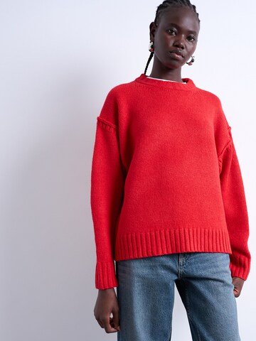 TOPSHOP Pullover 'SALLY' in Rot: Vorderseite