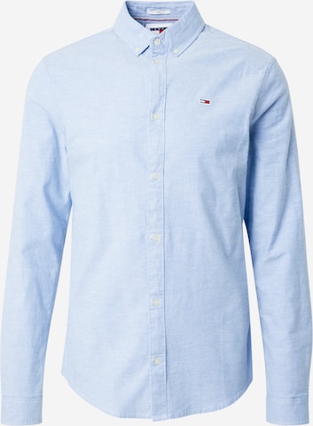 Slim fit Camicia di Tommy Jeans in blu: frontale