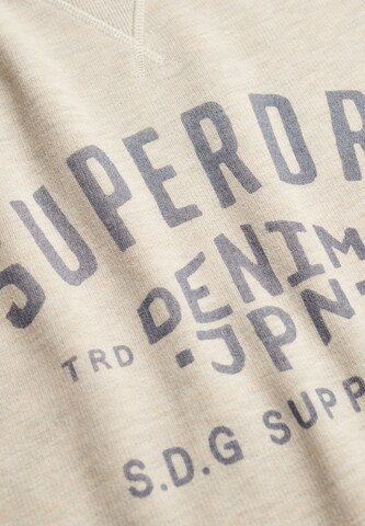 Sweat-shirt Superdry & Co en beige