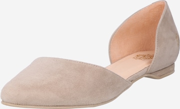 Apple of Eden Ballet Flats 'Blondie' in Grey: front