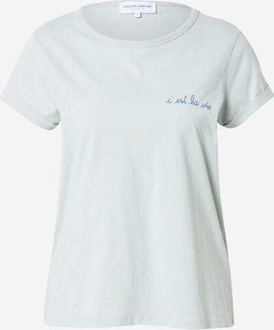 Maison Labiche T-Shirt 'LE POITOU' in dunkelblau / pastellgrün, Produktansicht