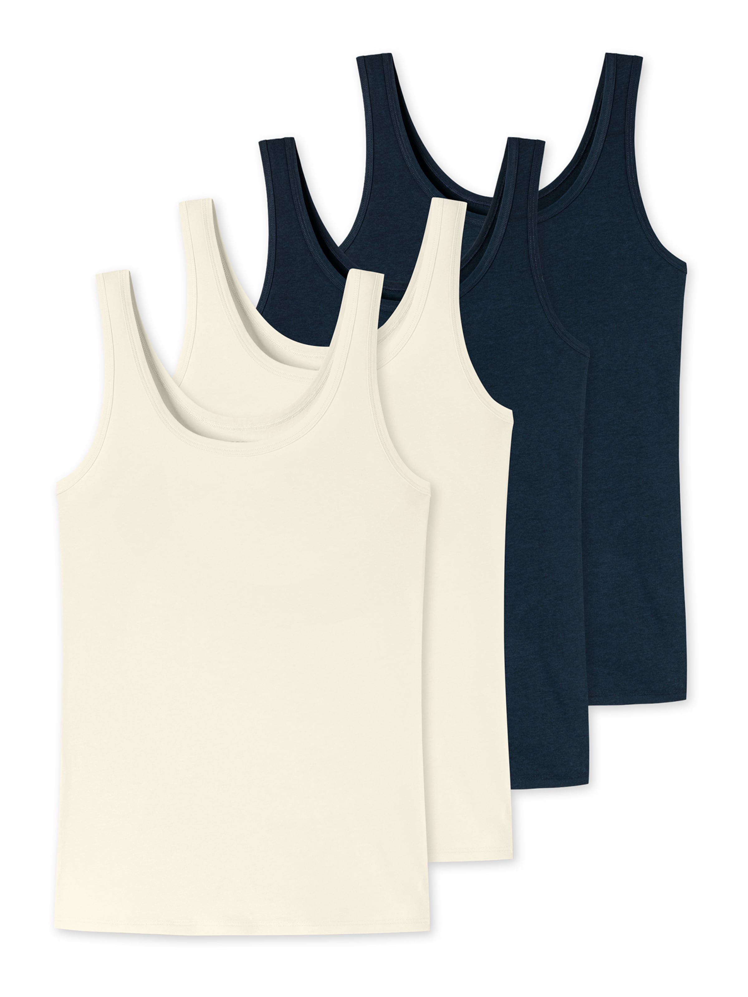 uncover by SCHIESSER Undershirt ' Uncover ' in Blue: front