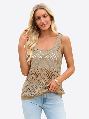 Imily BelaTop s naramenicama - zelena boja: prednji dio