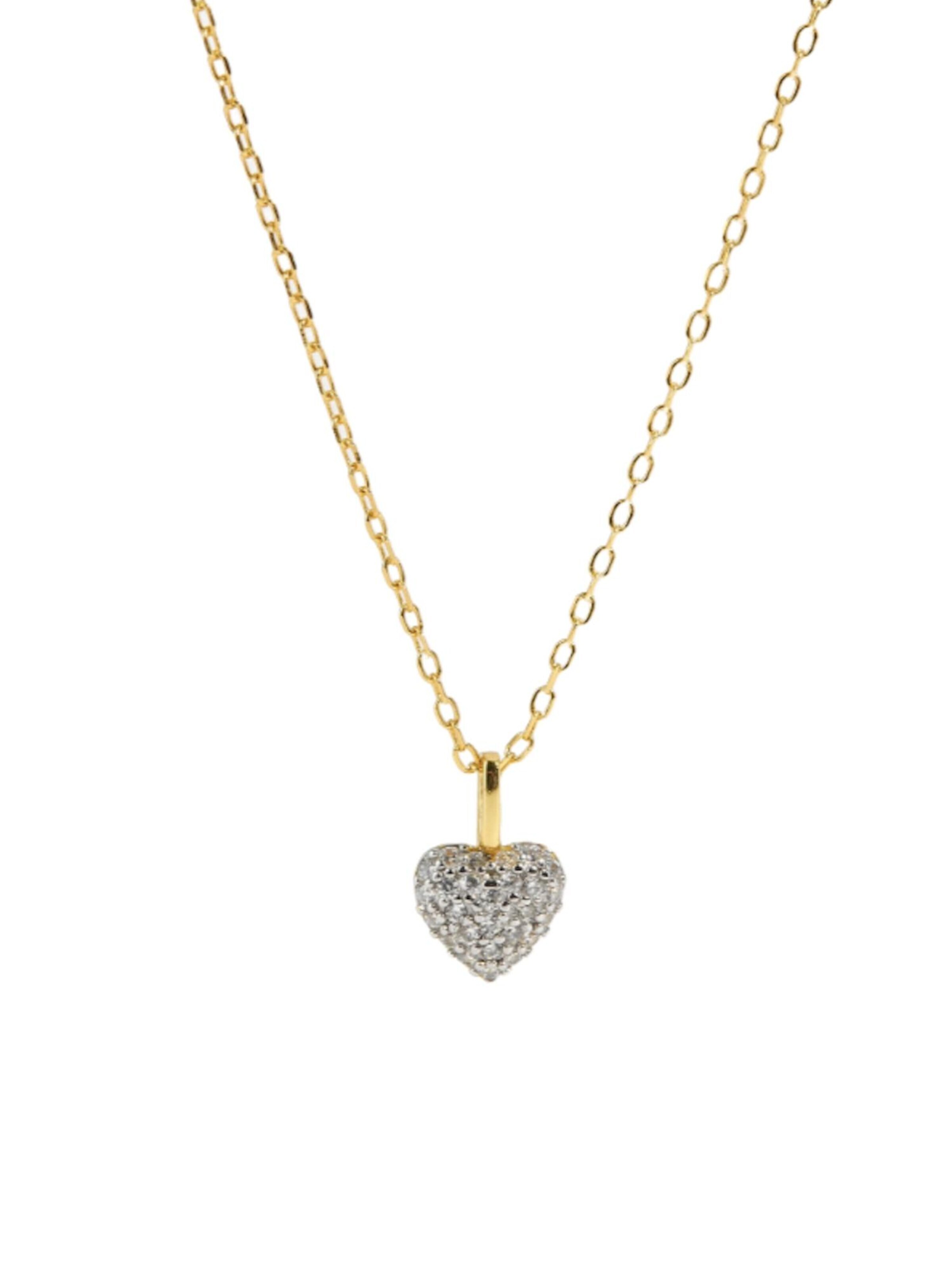 Cala Rose Kette 'ÉLODIE'‌‌ in Gold: Vorderseite