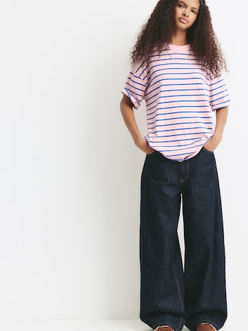 Maglia extra large 'PACIFIC' di Pull&Bear in rosa: frontale