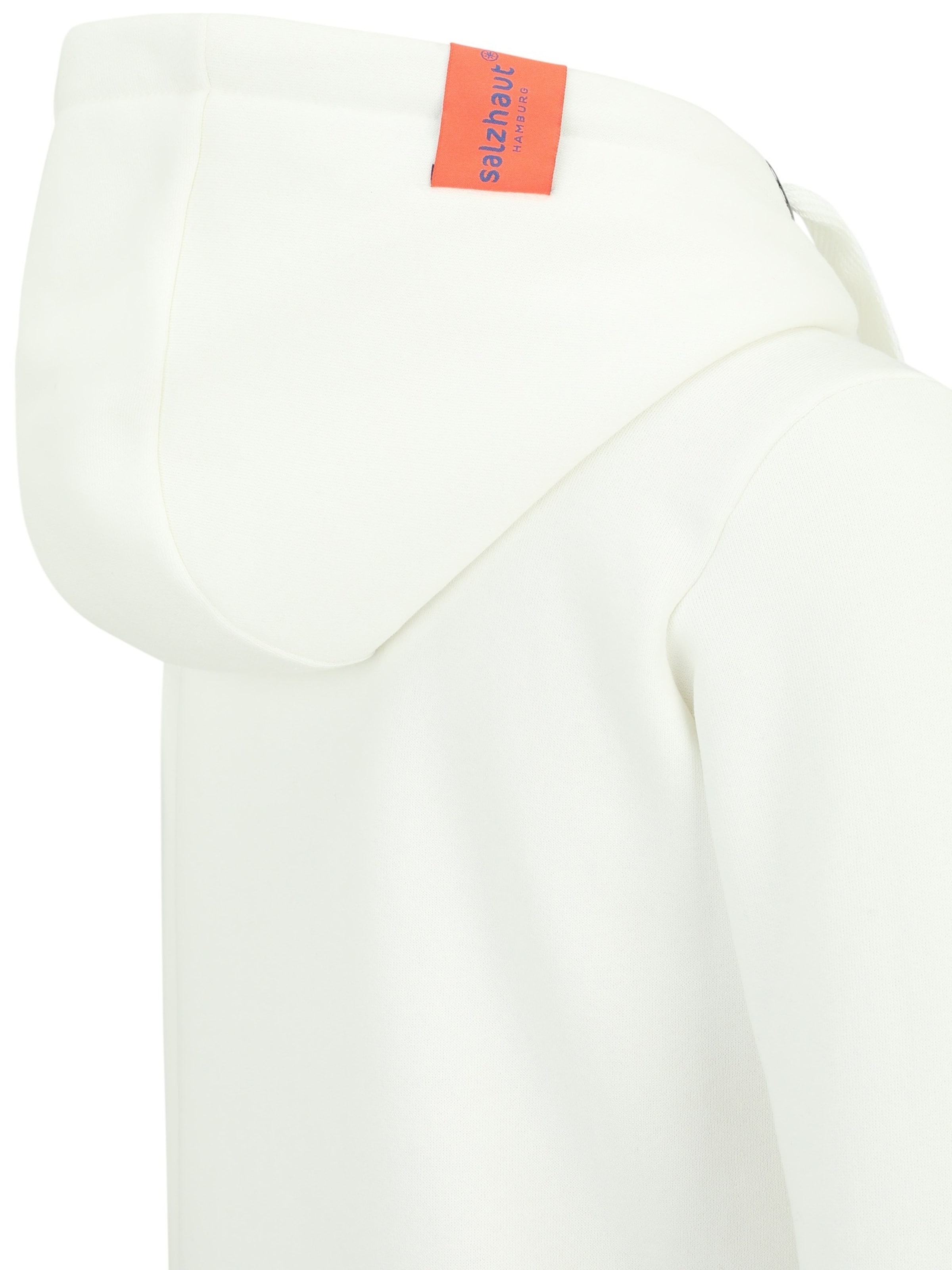 salzhaut Sweatshirt 'Sünn - Good Vibes' in Weiß