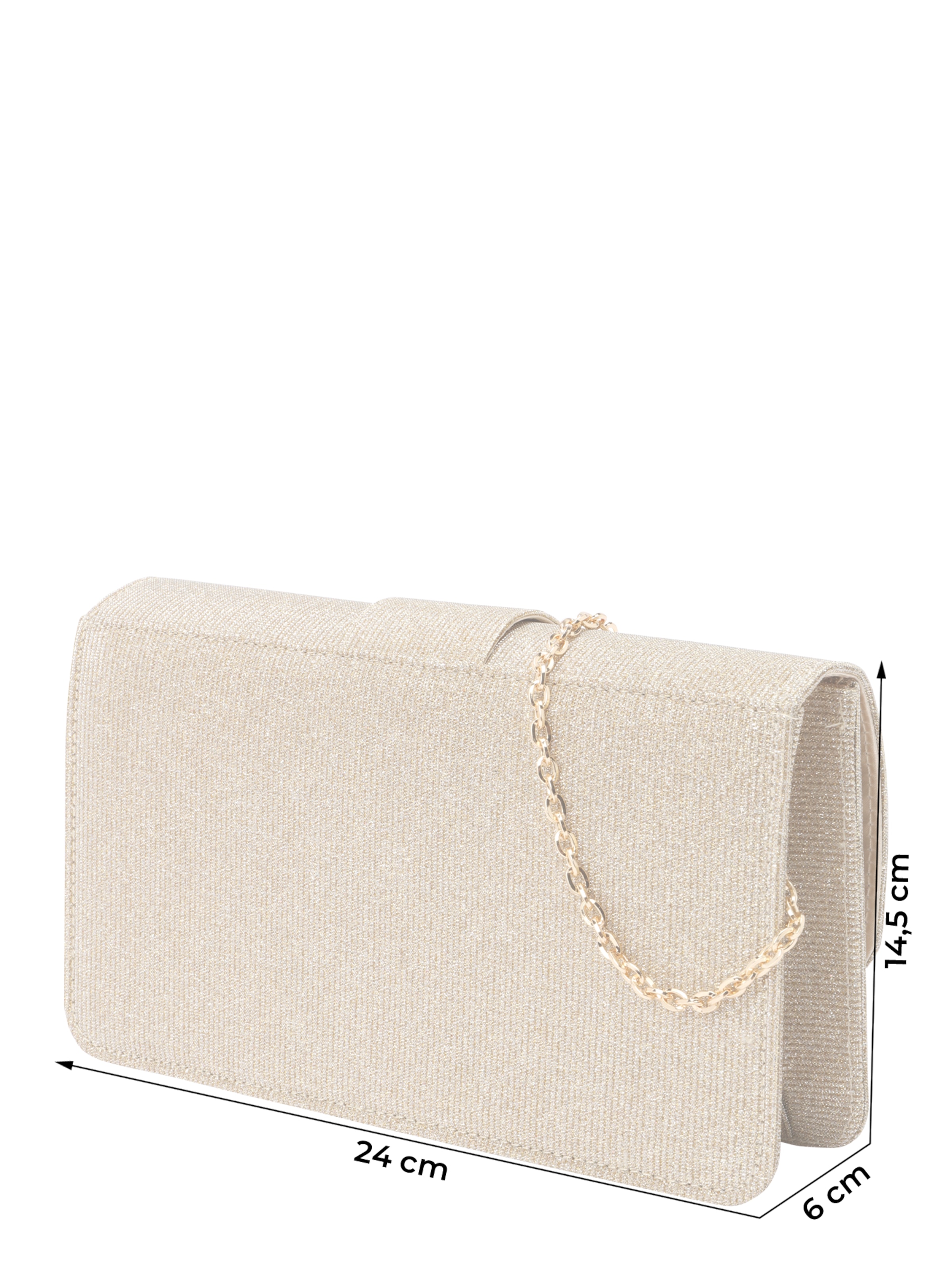 Pochette mascara en or