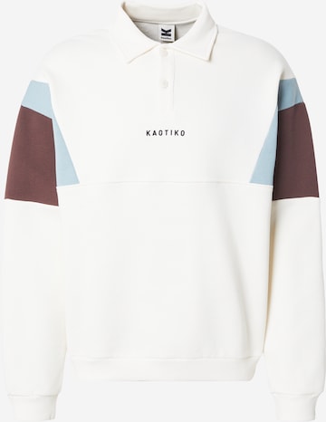 bēšs Kaotiko Sportisks džemperis: no priekšpuses