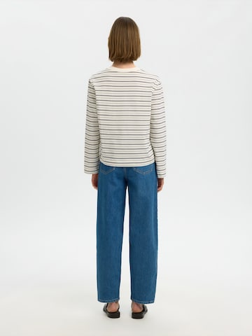 SELECTED Shirt 'SLFESSENTIAL' in Beige