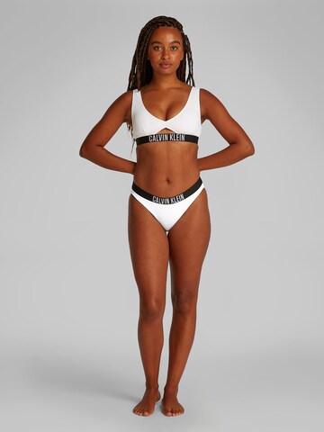 Calvin Klein Swimwear Σλιπ μπικίνι σε λευκό