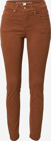 MAC Jeans 'Dream' in Brown: front