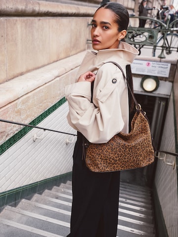 Sac bandoulière 'Moreen' Nat&Nin en marron