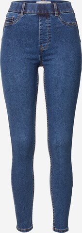 NEW LOOK Skinny Jeggings σε μπλε: μπροστά