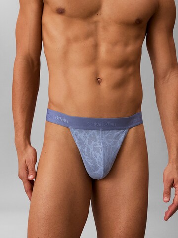 Slip Calvin Klein en bleu