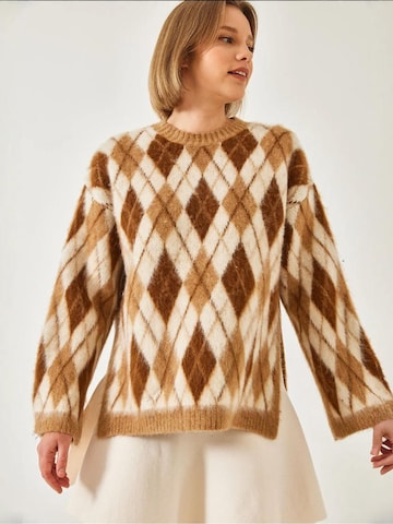 Bianco Lucci - Pullover em bege