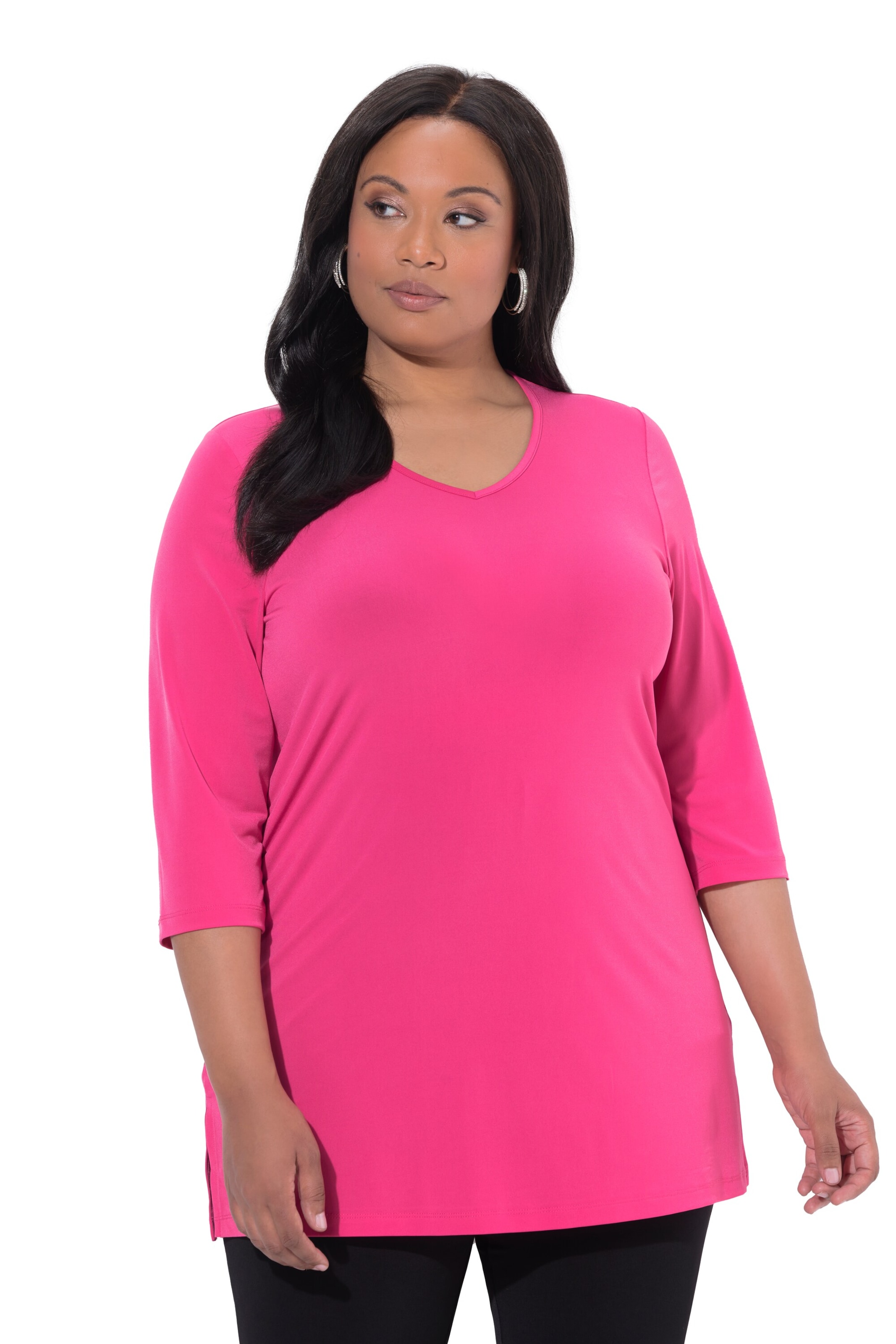 Ulla Popken Shirt in Pink: front