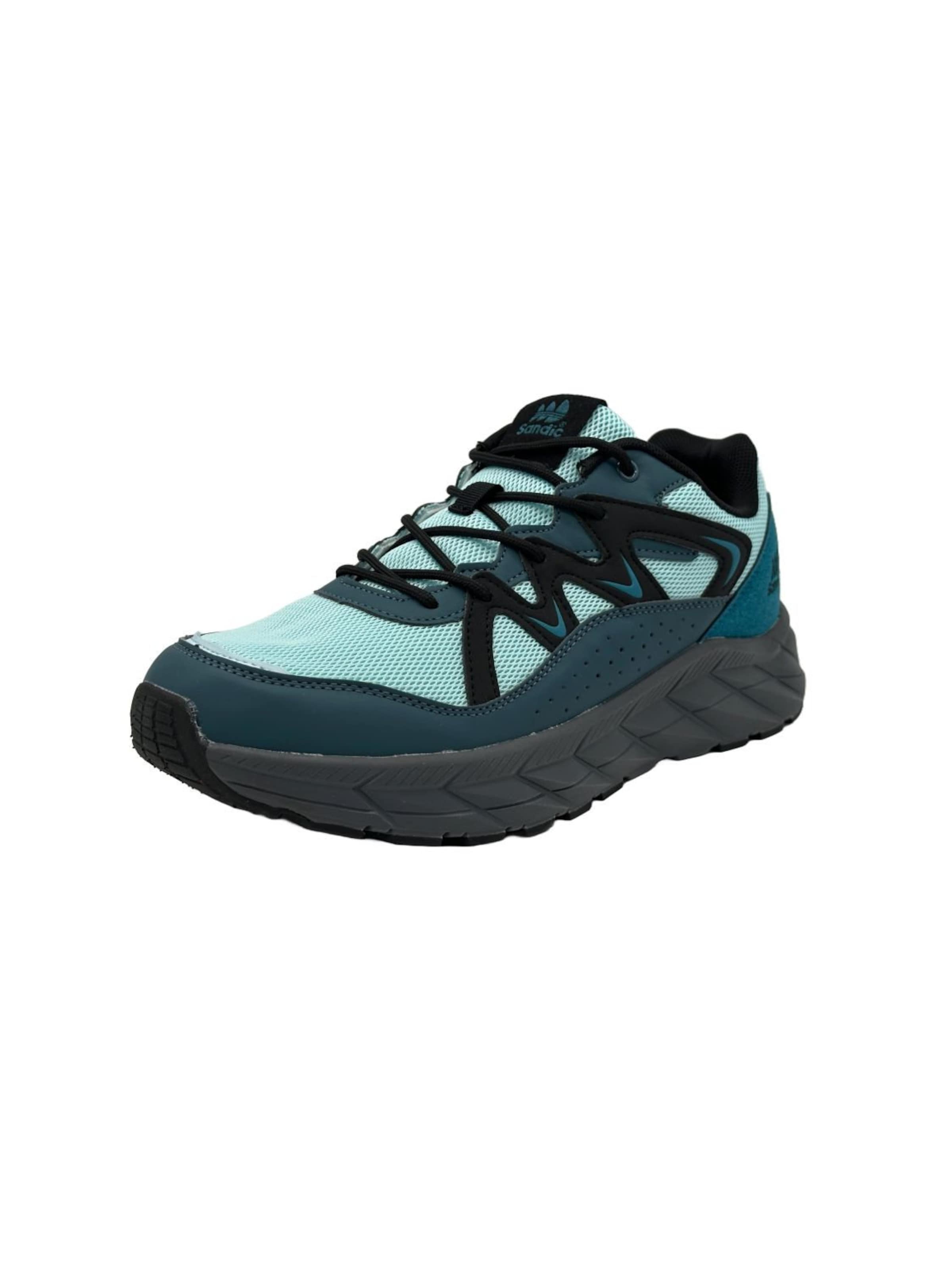 Nowaland Athletic Lace-Up Shoes 'Sportlicher Schnürschuh mit atmungsaktivem Mesh' in Blue: front