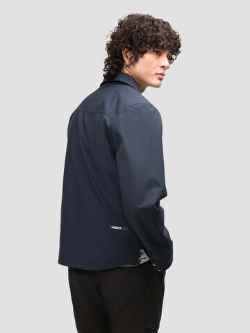JACK1T Outdoorjas ' Eden-Hemd ' in Blauw