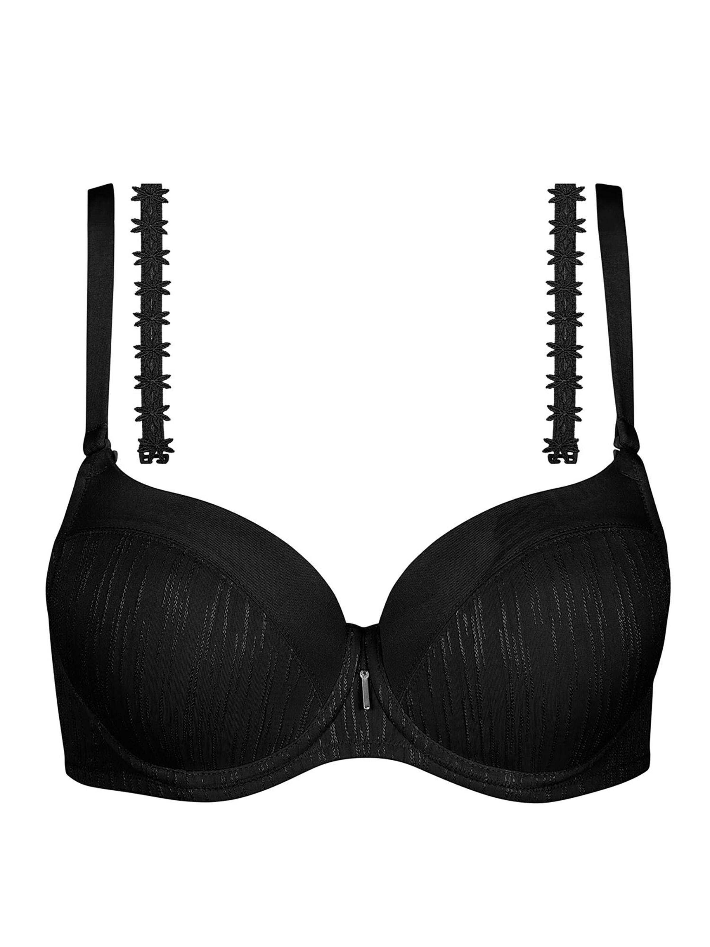 Lisca T-Shirt BH 'Gracia'‌‌‌‌‌‌‌‌‌ in Schwarz