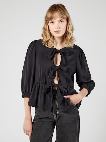 OBJECT Blouse 'Janni' in Black: front