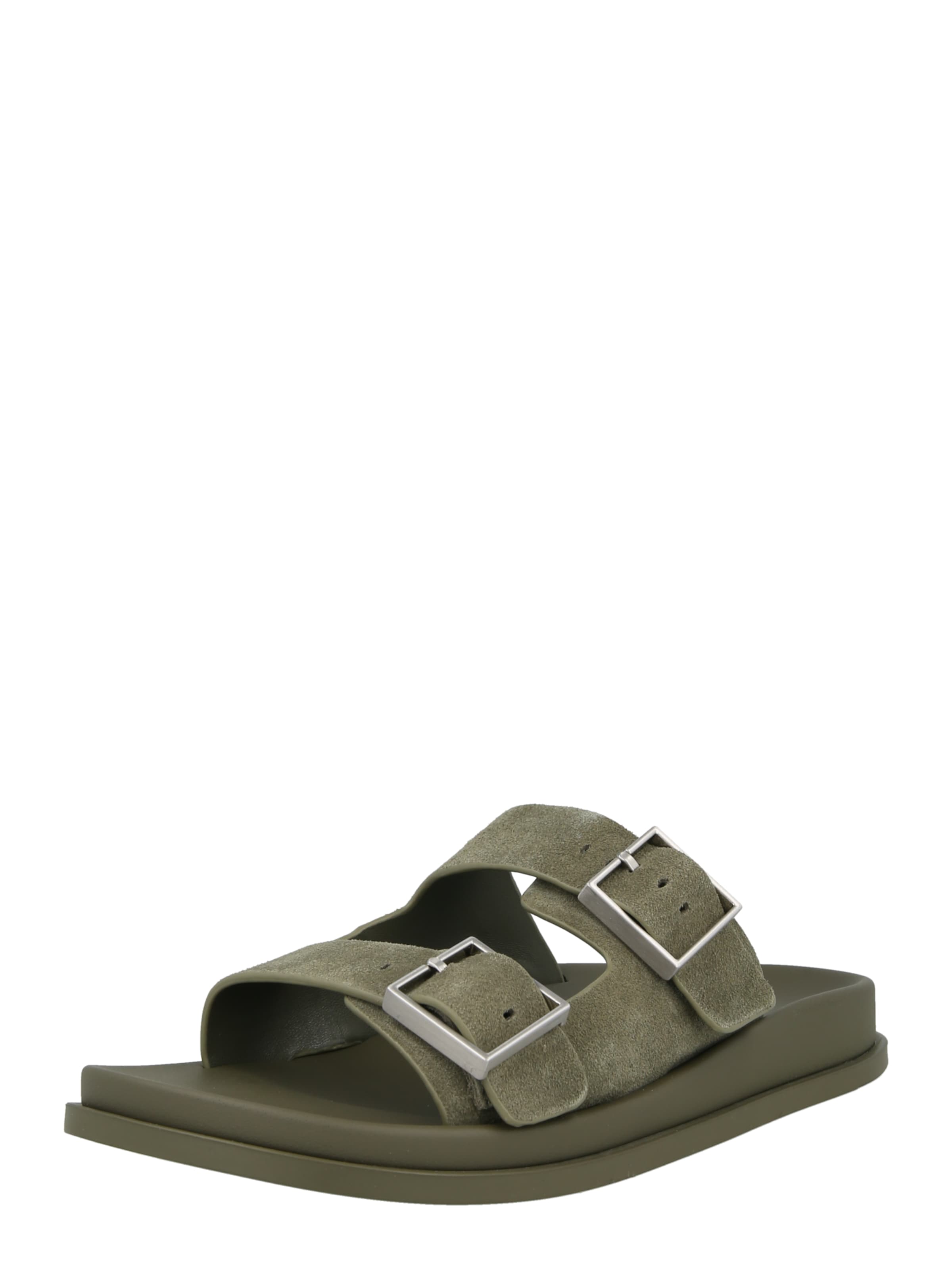 Mule Calvin Klein en vert : devant