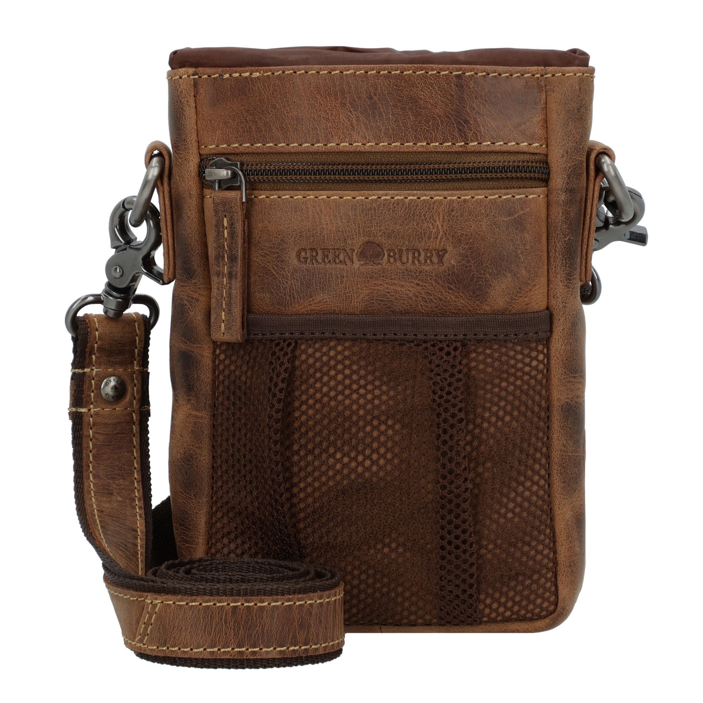 GREENBURRY Crossbody bag in Brown: front