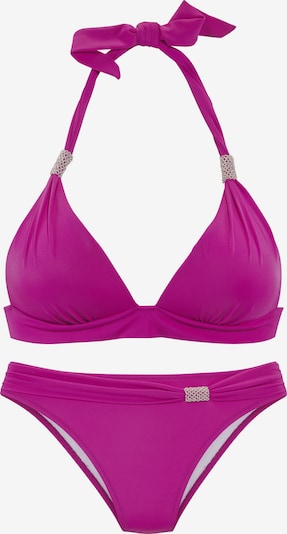 XS/C dydžio Bikinis iš LASCANA, spalva – fuksijų spalva, Prekių apžvalga
