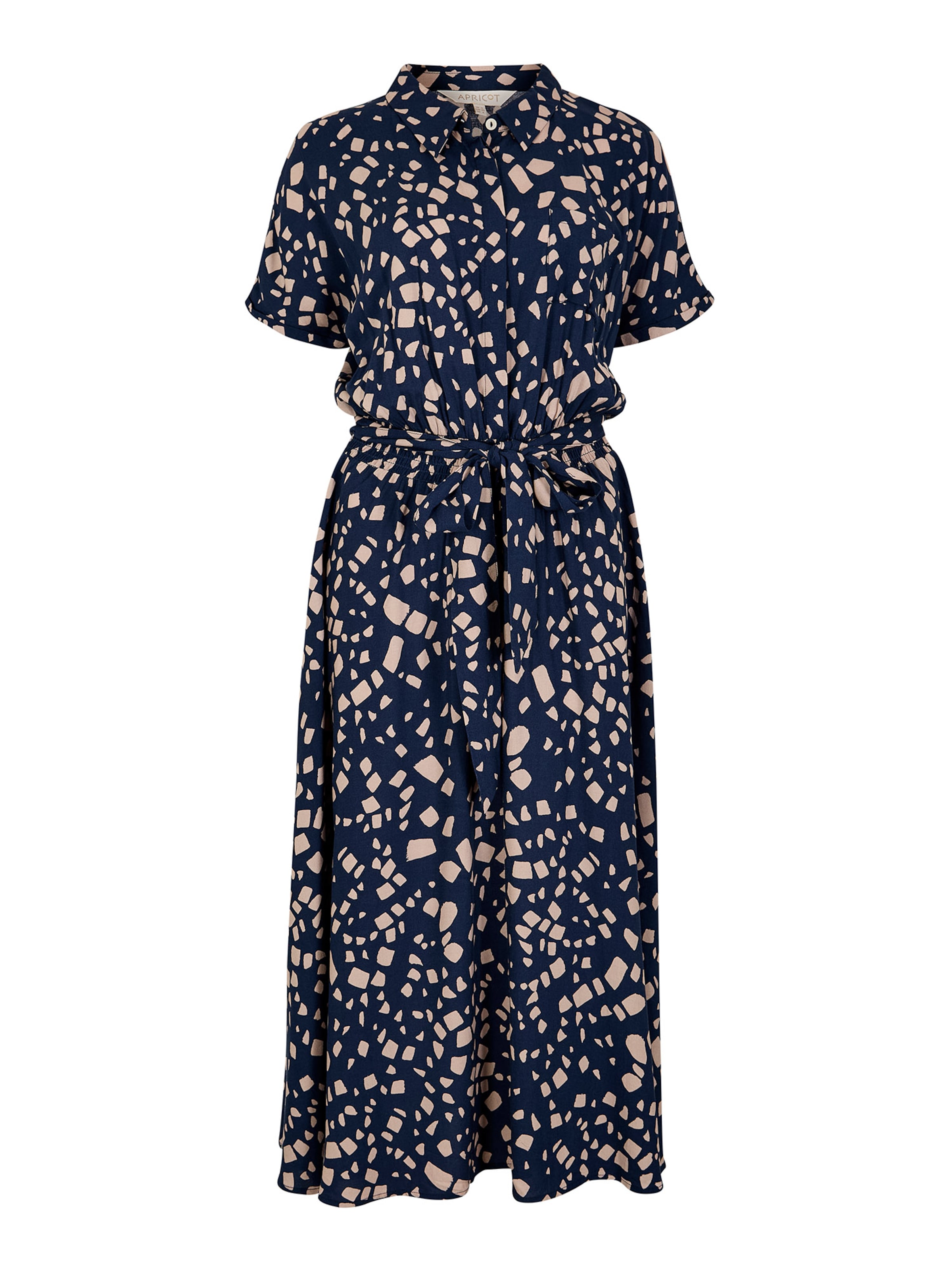 Apricot Dress ' ' in Blue: front