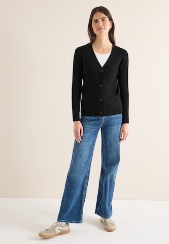 CECIL Strickjacke in Schwarz