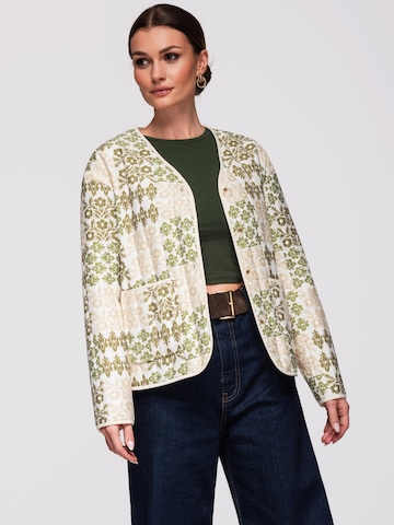Veste mi-saison Ombre en beige