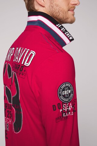 CAMP DAVID Shirt 'Shipyard' in Red