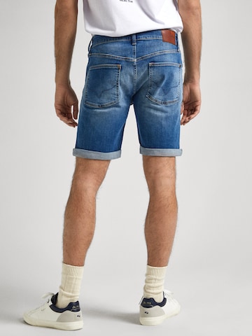 Pepe Jeans Slimfit Shorts in Blau