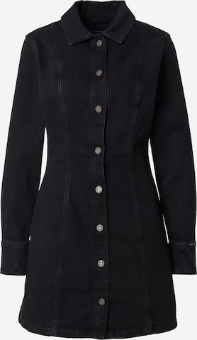 juoda GUESS JEANS Palaidinės tipo suknelė: priekis