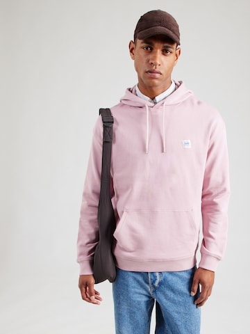 Sweat-shirt Lee en violet : devant