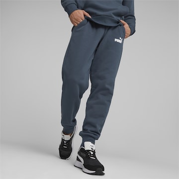 Effilé Pantalon de sport PUMA en bleu : devant
