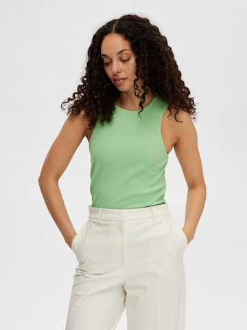 SELECTED FEMME Top 'Anna' in Green: front