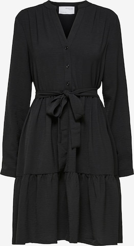 SELECTED FEMME Shirt Dress in Black: front